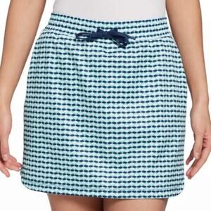 Lady Hagen Plus Size Golf Skort Blue Green Geometric Print Size XXL Athleisure